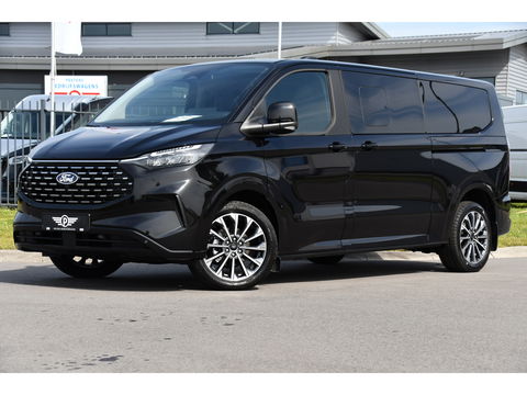 Ford Transit Custom 320 2.0 TDCI L2H1 Tourneo Black Edition Full Options, 360 Camera,  Adpatieve Cruise, Virtual, Carplay, 170PK, Stoel/Stuur Verwarming, Automaat, Uniek!