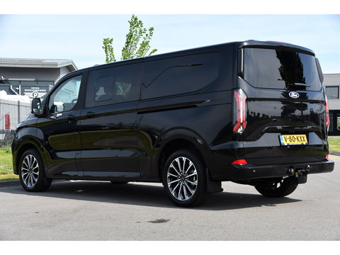 Ford Transit Custom 320 2.0 TDCI L2H1 Tourneo Black Edition Full Options, 360 Camera,  Adpatieve Cruise, Virtual, Carplay, 170PK, Stoel/Stuur Verwarming, Automaat, Uniek!