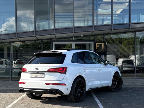 Audi Q5 55 TFSI e S Line Pano|Luchtveri|HuD|Massage|Trekhaak