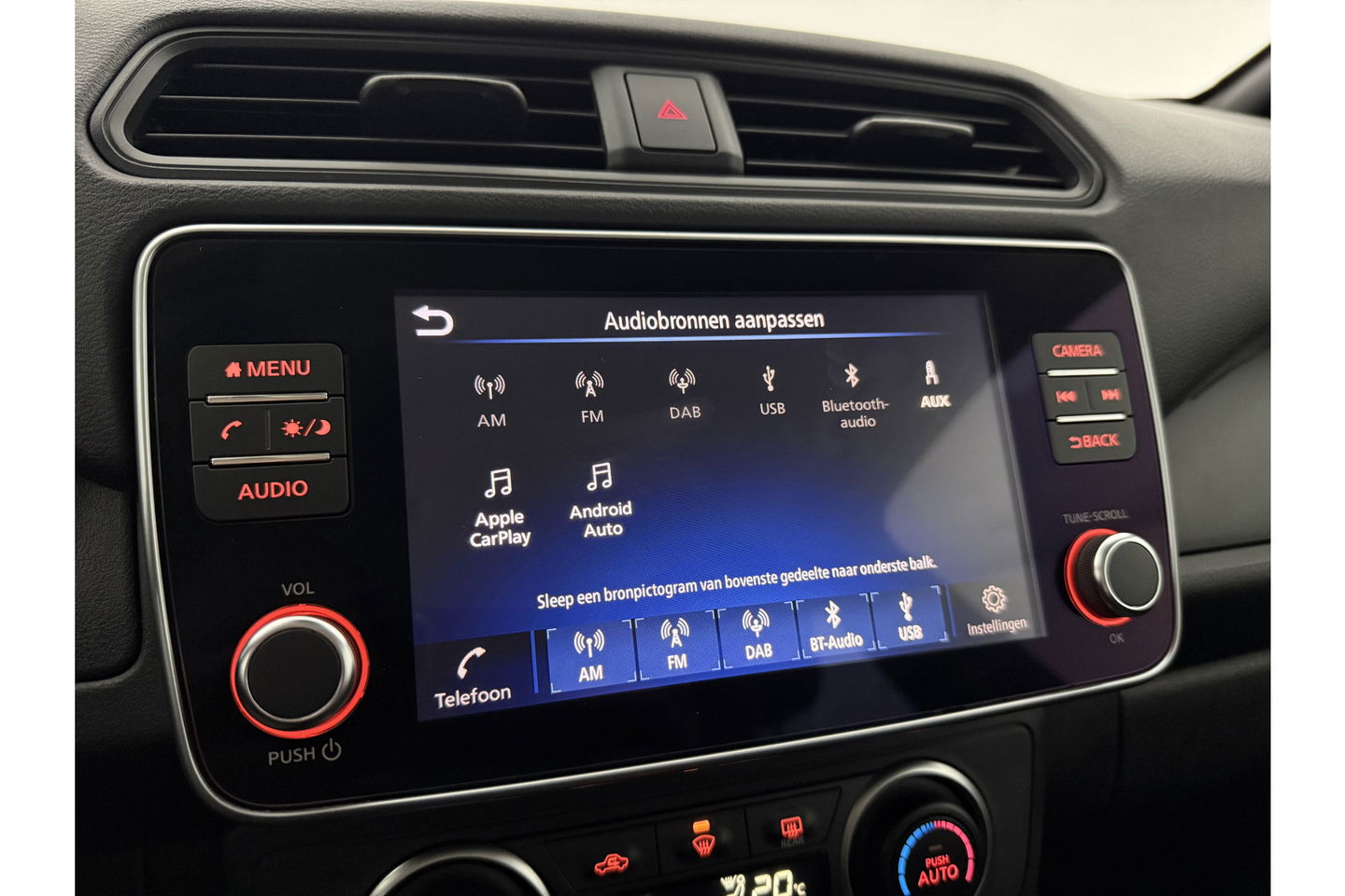Nissan Leaf Acenta 40 kWh 150PK Camera Carplay LED Clima Cruise 16''LMV Stoel/Stuurverwarming