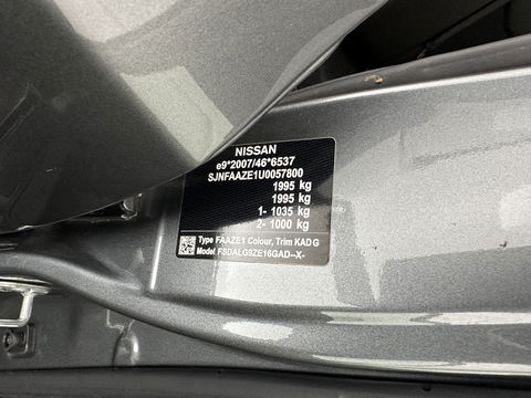 Nissan Leaf Tekna 40 kWh Aut. *LEATHER-FABRIC | FULL-LED | BOSE-SURROUND | ADAPTIVE-CRUISE | TOPVIEW | KEYLESS | NAVI-FULLMAP | BLINDSPOT | DAB+ | PDC | HEATED-COMFORTSEATS | TOWBAR | DIGI-COCKPIT | 17"ALU