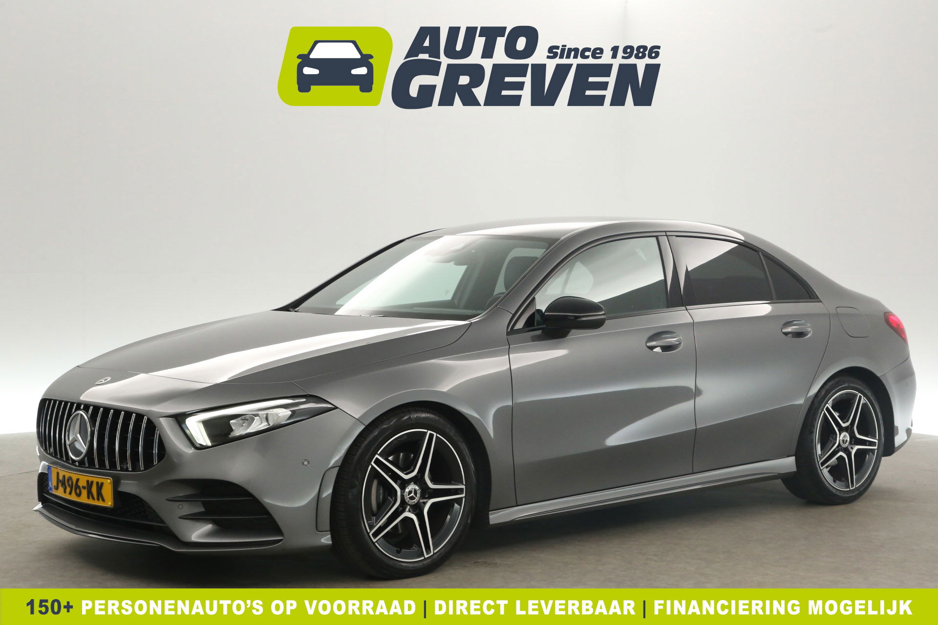 Mercedes-Benz A-Klasse 180 AMG Sfeerverl. LED Clima Camera Cruise Virtual Navi PDC 18"LMV