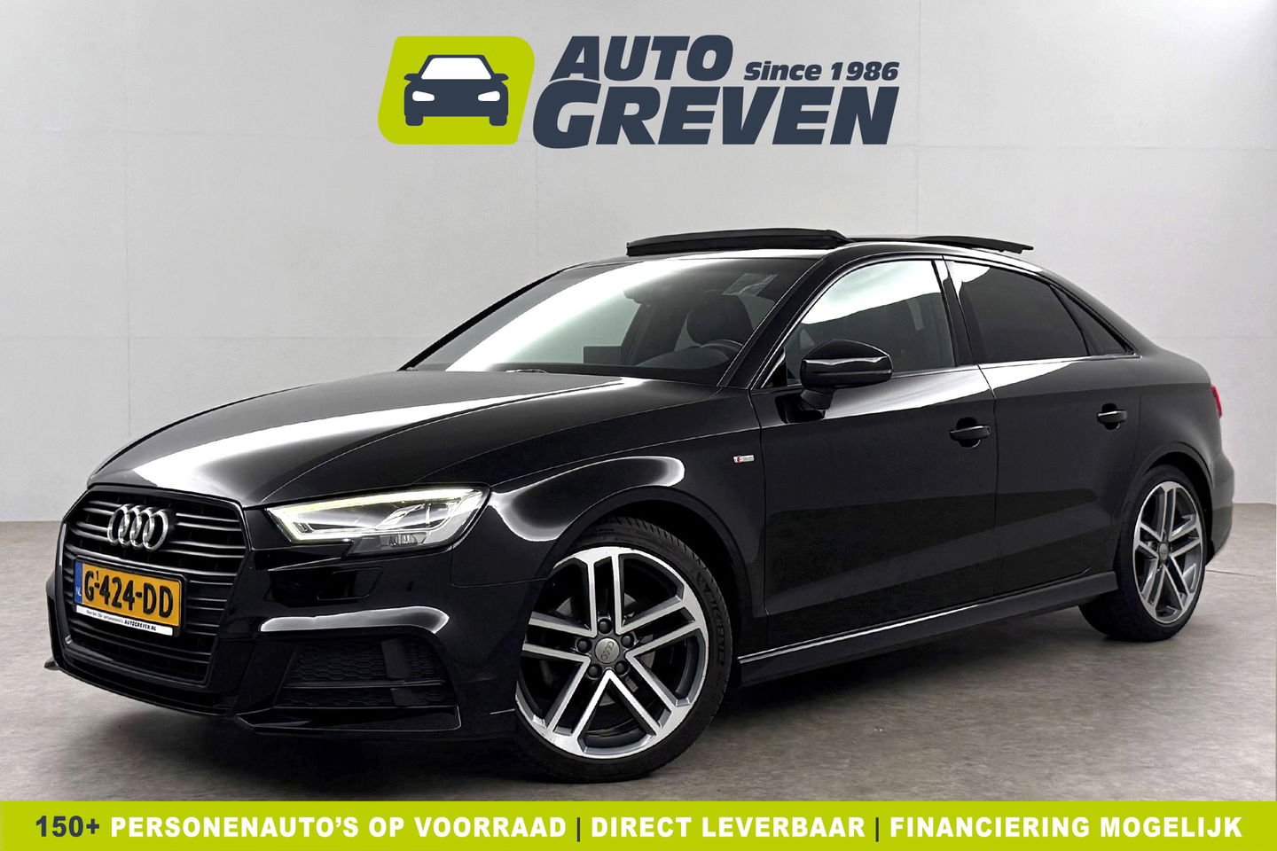 Audi A3 35 TFSI S-Line 150PK Pano LED Carplay Virtual Clima Cruise Navigatie PDC 18''LMV