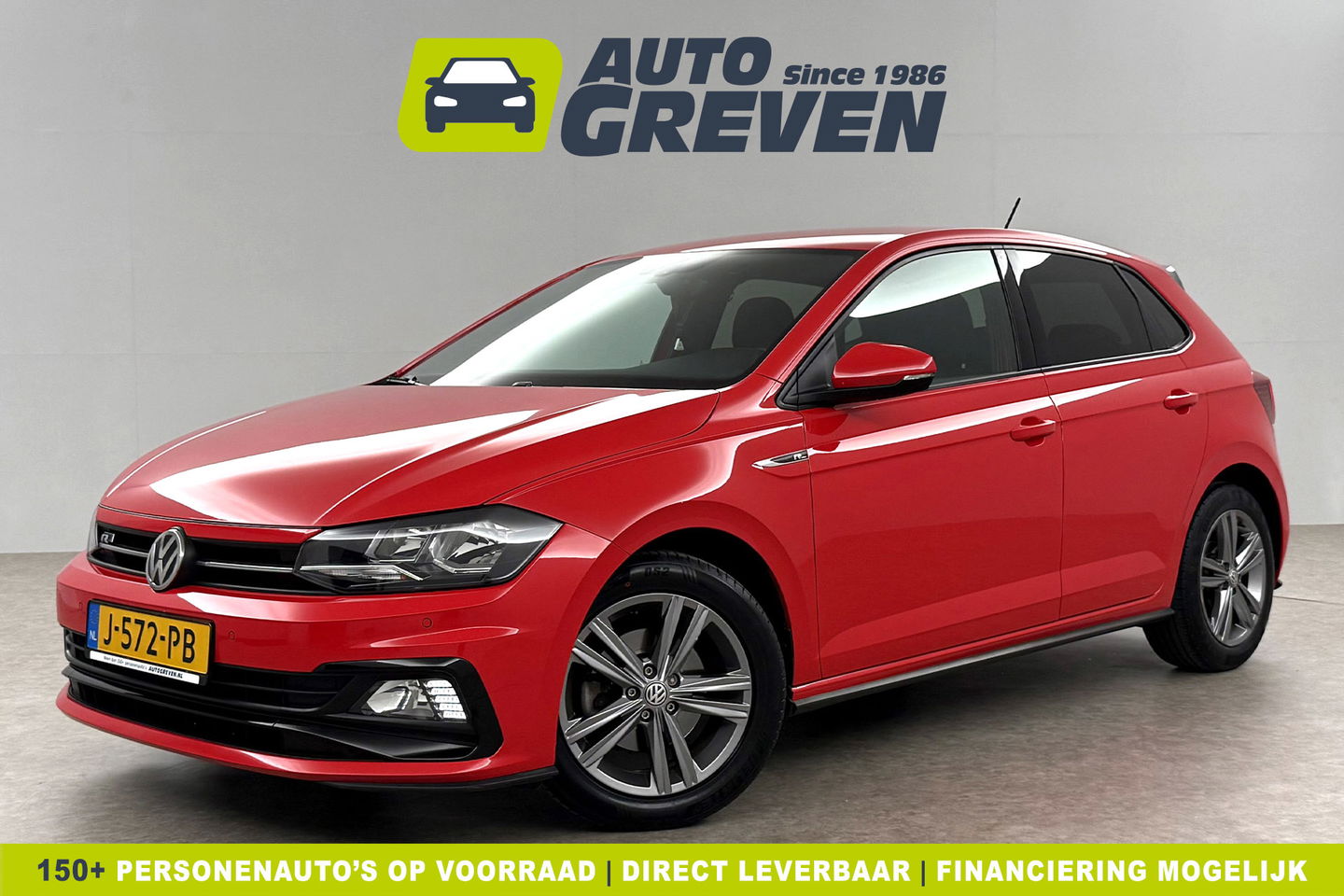 Volkswagen Polo 1.0 TSI 116PK R-line Clima LED Adaptive Cruise Carplay Camera Virtual Navi PDC