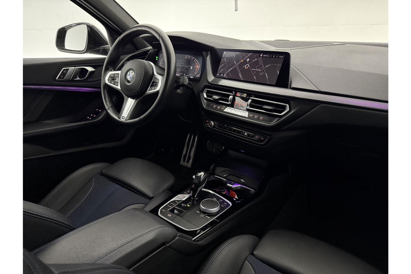 BMW 1-serie 118i M Sport LED Camera Carplay Sfeerverl. Clima Cruise Virtual Navi PDC 18"LMV