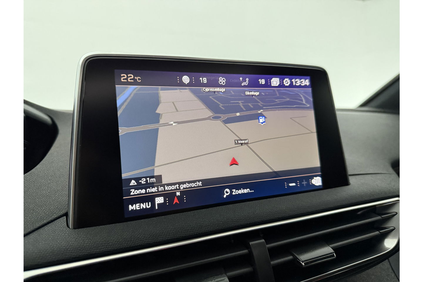 Peugeot 5008 1.2 PureTech GT-Line 7p 360 Camera Pano Virtual LED Sfeerverl. Trekhaak Carplay Cruise Clima 19"LMV Navi PDC