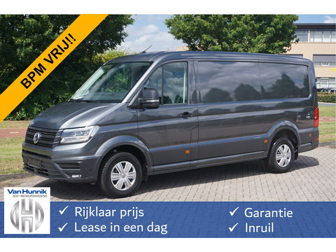Volkswagen Crafter 35 177PK L3H2 AUT Facelift BPM VRIJ!! 13" Navi, Cam, Gev. Stoel, Alarm, LED!! NR. 315