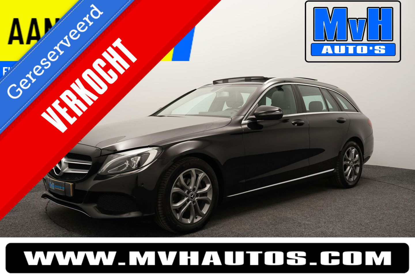 Mercedes-Benz C-Klasse Estate 180 Business Solution|PANO|LED|TREKHAAK