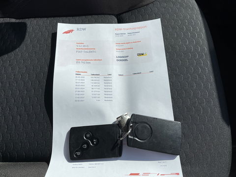 Fiat Talento 2.0 MultiJet 170pk automaat L2H1 SX DC 5 persoons / vaste prijs rijklaar € 23.950 ex btw / lease vanaf € 391 / dubbele schuifdeur / airco / cruise / navi / camera / trekhaak !