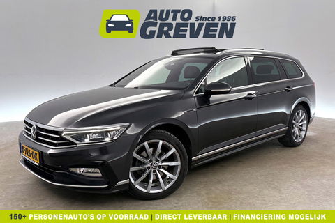 Volkswagen Passat 1.5 TSI 150PK R-Line DSG Pano LED Virtual Trekhaak ACC Camera Clima Carplay Leder Navi 18"LMV PDC