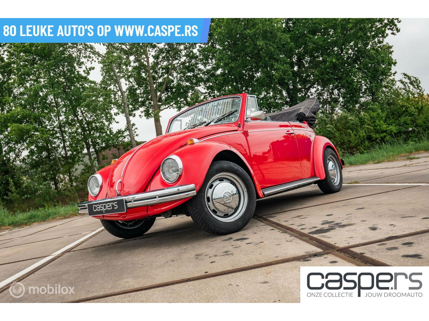 Volkswagen Kever Cabriolet 1500| Type 15 | Vlakke ruit