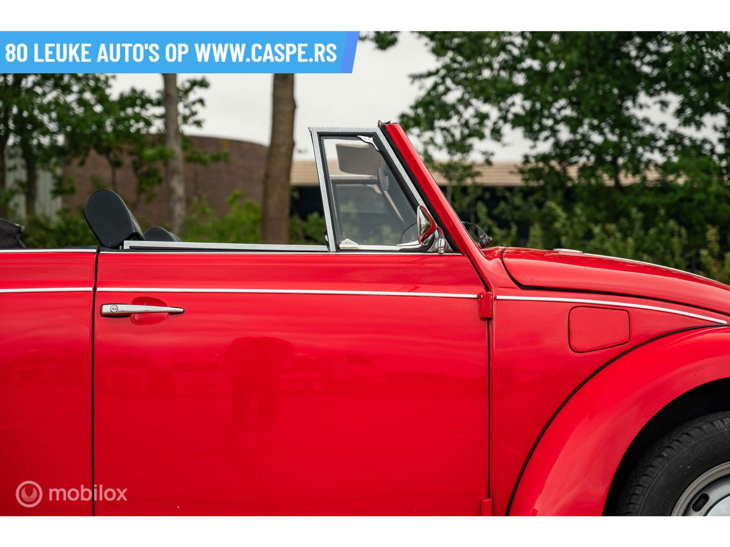Volkswagen Kever Cabriolet 1500| Type 15 | Vlakke ruit
