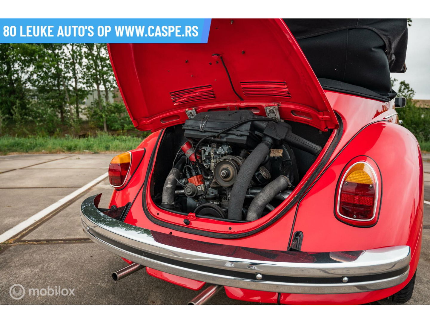 Volkswagen Kever Cabriolet 1500| Type 15 | Vlakke ruit