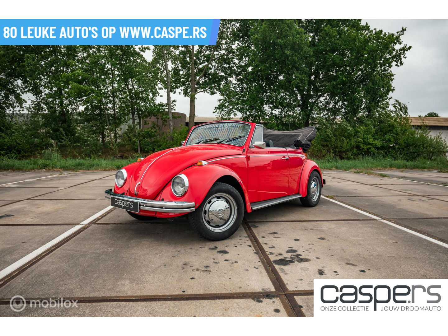 Volkswagen Kever Cabriolet 1500| Type 15 | Vlakke ruit