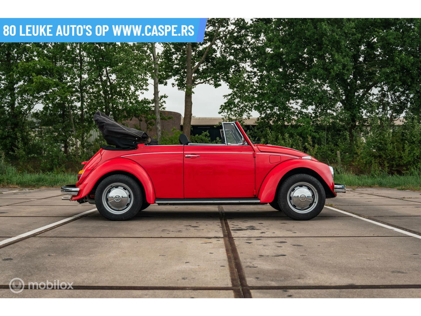 Volkswagen Kever Cabriolet 1500| Type 15 | Vlakke ruit