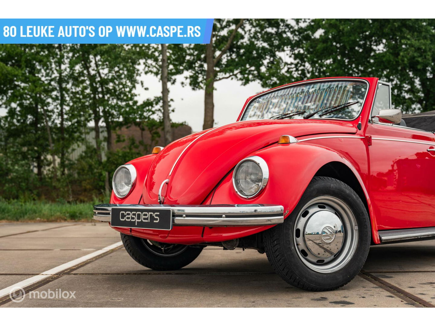 Volkswagen Kever Cabriolet 1500| Type 15 | Vlakke ruit