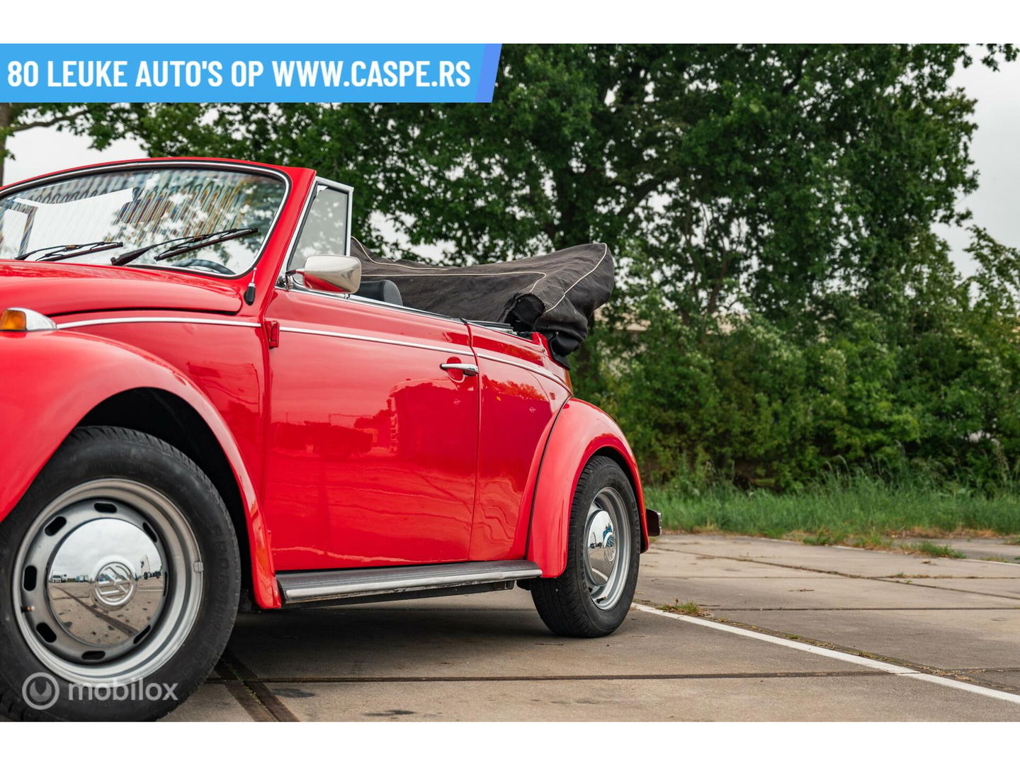 Volkswagen Kever Cabriolet 1500| Type 15 | Vlakke ruit