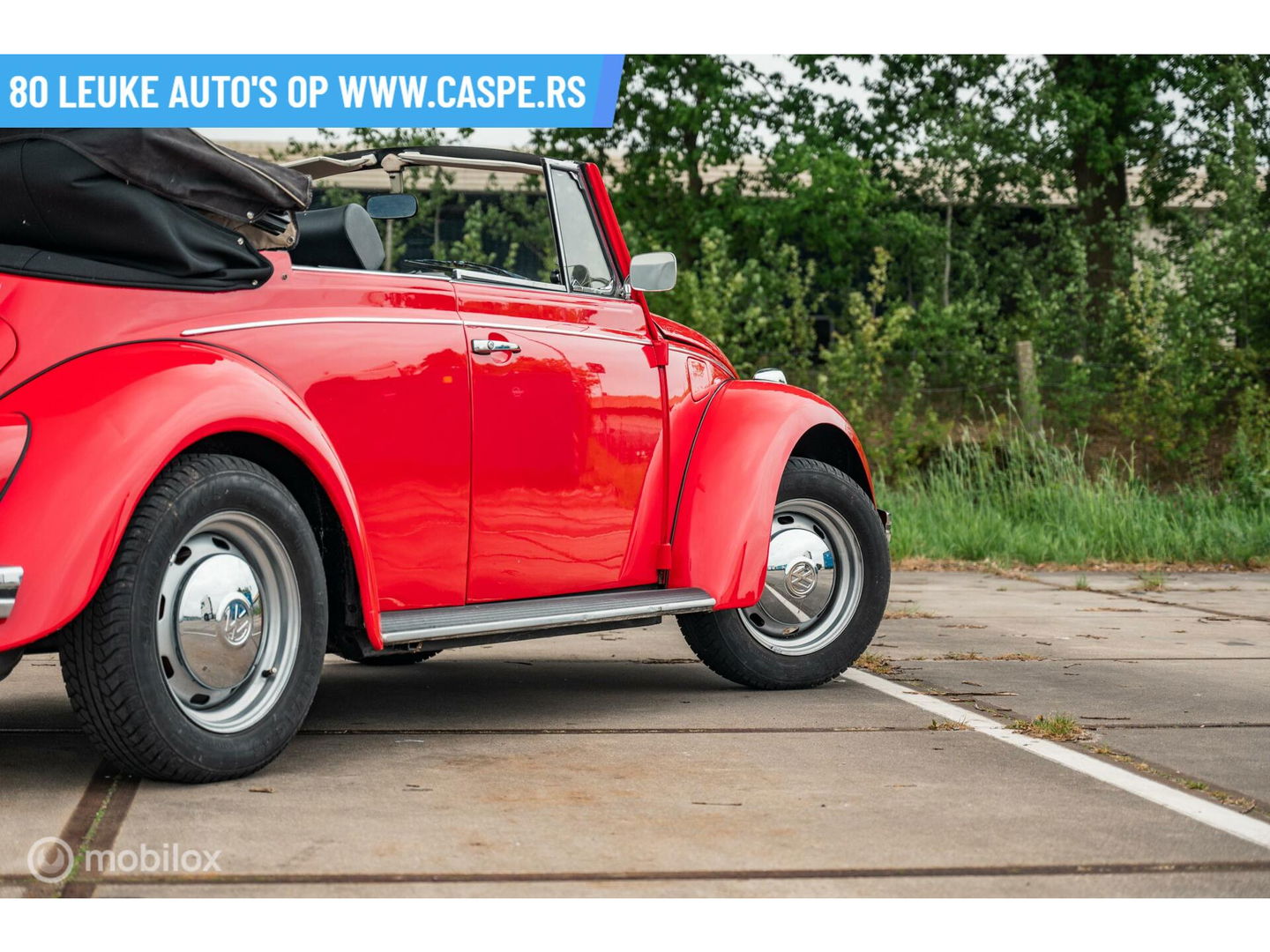 Volkswagen Kever Cabriolet 1500| Type 15 | Vlakke ruit
