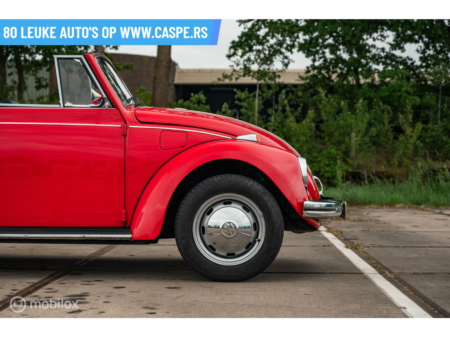 Volkswagen Kever Cabriolet 1500| Type 15 | Vlakke ruit