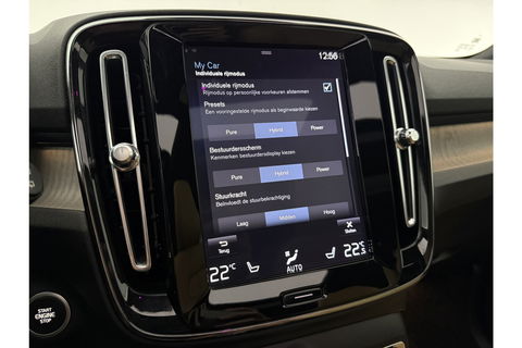 Volvo XC40 1.5 T5 Twin Engine Inscription | INCL Fietsendrager! | H/K Pano LED Carplay Trekhaak Virtual Memory Camera Clima Cruise Leder Navi PDC 20''LMV