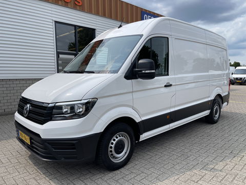 Volkswagen Crafter 35 2.0 TDI 140pk L3H3 ( voorheen L2H2 ) Comfortline / vaste prijs rijklaar € 20.950 ex btw / bpm vrij / euro 6 diesel / airco / cruise / geveerde chauffeurs stoel / nette bus !