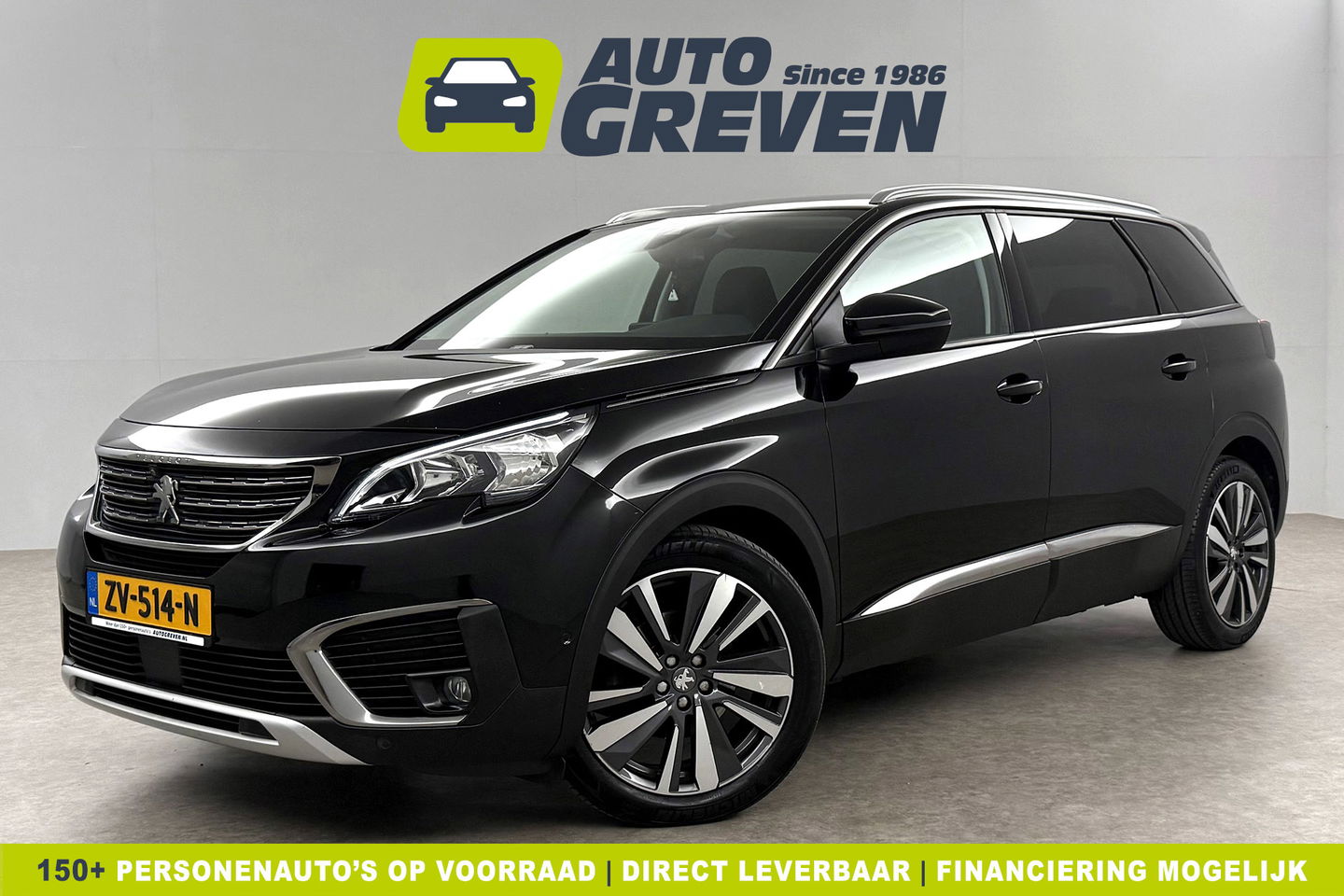 Peugeot 5008 1.6 PureTech 7p | Focal Audio | 181PK 360 Camera Sfeerverl. Memory LED Carplay Clima Cruise Navi Virtual PDC 19"LMV