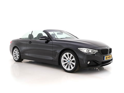 BMW 4 Serie Cabrio 420i Centennial High Executive *MERINO-FULL-LEATHER | BI-XENON | MEMORY-PACK | SPORT-SEATS | NAVI-FULLMAP | CAMERA | HEATED-SEATS | KEYLESS | ECC | PDC | CRUISE | AIRSCARF | 18"ALU*