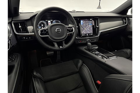 Volvo V90 2.0 T8 AWD R-Design bowers&wilkins 341PK 360 Camera Pano LED Virtual Sfeer Trekhaak Carplay Cruise Clima Leder Memory Head up Display 20"LMV Navi PDC
