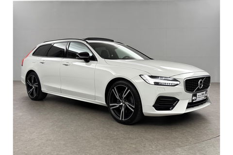 Volvo V90 2.0 T8 AWD R-Design bowers&wilkins 341PK 360 Camera Pano LED Virtual Sfeer Trekhaak Carplay Cruise Clima Leder Memory Head up Display 20"LMV Navi PDC
