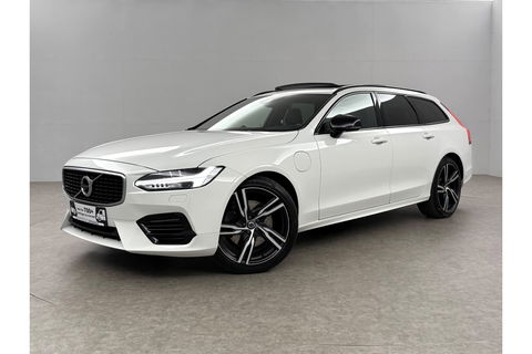 Volvo V90 2.0 T8 AWD R-Design bowers&wilkins 341PK 360 Camera Pano LED Virtual Sfeer Trekhaak Carplay Cruise Clima Leder Memory Head up Display 20"LMV Navi PDC
