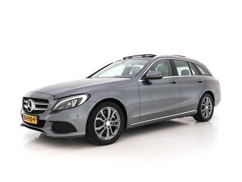 Mercedes-Benz C-Klasse Estate 300 CDI HYBRID Avantgarde Lease Edition Aut. *PANO | LEATHER-MICROFIBRE | FULL-LED | NAVI-FULLMAP | SPORT-SEATS | ECC | SHIFT-PADDLES | PDC | CRUISE | TOWBAR | 17''ALU*
