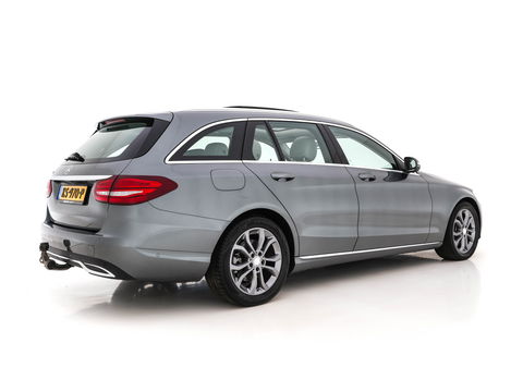 Mercedes-Benz C-Klasse Estate 300 CDI HYBRID Avantgarde Lease Edition Aut. *PANO | LEATHER-MICROFIBRE | FULL-LED | NAVI-FULLMAP | SPORT-SEATS | ECC | SHIFT-PADDLES | PDC | CRUISE | TOWBAR | 17''ALU*