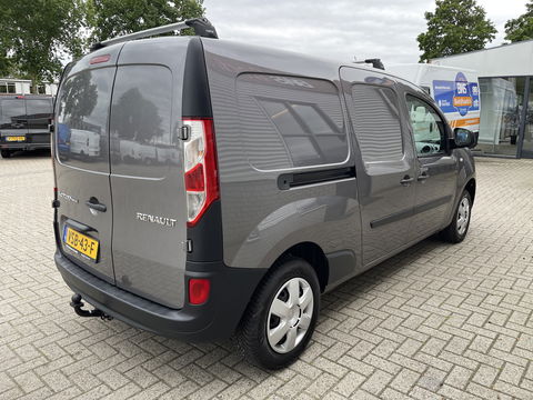 Renault Kangoo 1.5 dCi 90 Energy Comfort Maxi L2H1 / prijs rijklaar € 8950 ex btw / lease vanaf € 203 / euro 6 diesel / grijs metallic / navigatie / airco / trekhaak / dakdragers