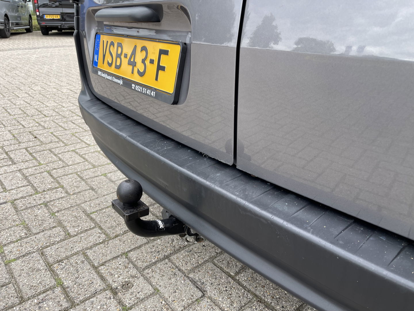 Renault Kangoo 1.5 dCi 90 Energy Comfort Maxi L2H1 / prijs rijklaar € 8950 ex btw / lease vanaf € 203 / euro 6 diesel / grijs metallic / navigatie / airco / trekhaak / dakdragers