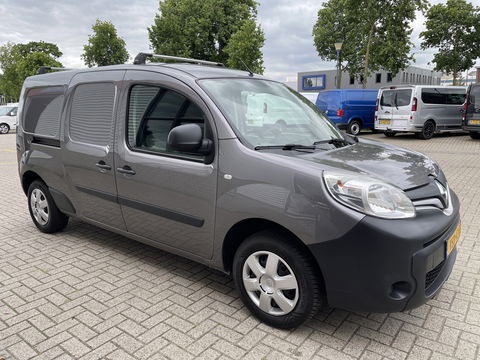 Renault Kangoo 1.5 dCi 90 Energy Comfort Maxi L2H1 / prijs rijklaar € 8950 ex btw / lease vanaf € 203 / euro 6 diesel / grijs metallic / navigatie / airco / trekhaak / dakdragers