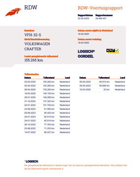 Volkswagen Crafter 35 2.0 TDI L4 Trendline OPRIJWAGEN / AMBULANCE / TRAILER / EURO 6 / LAADVERMOGEN 1377 KG !!