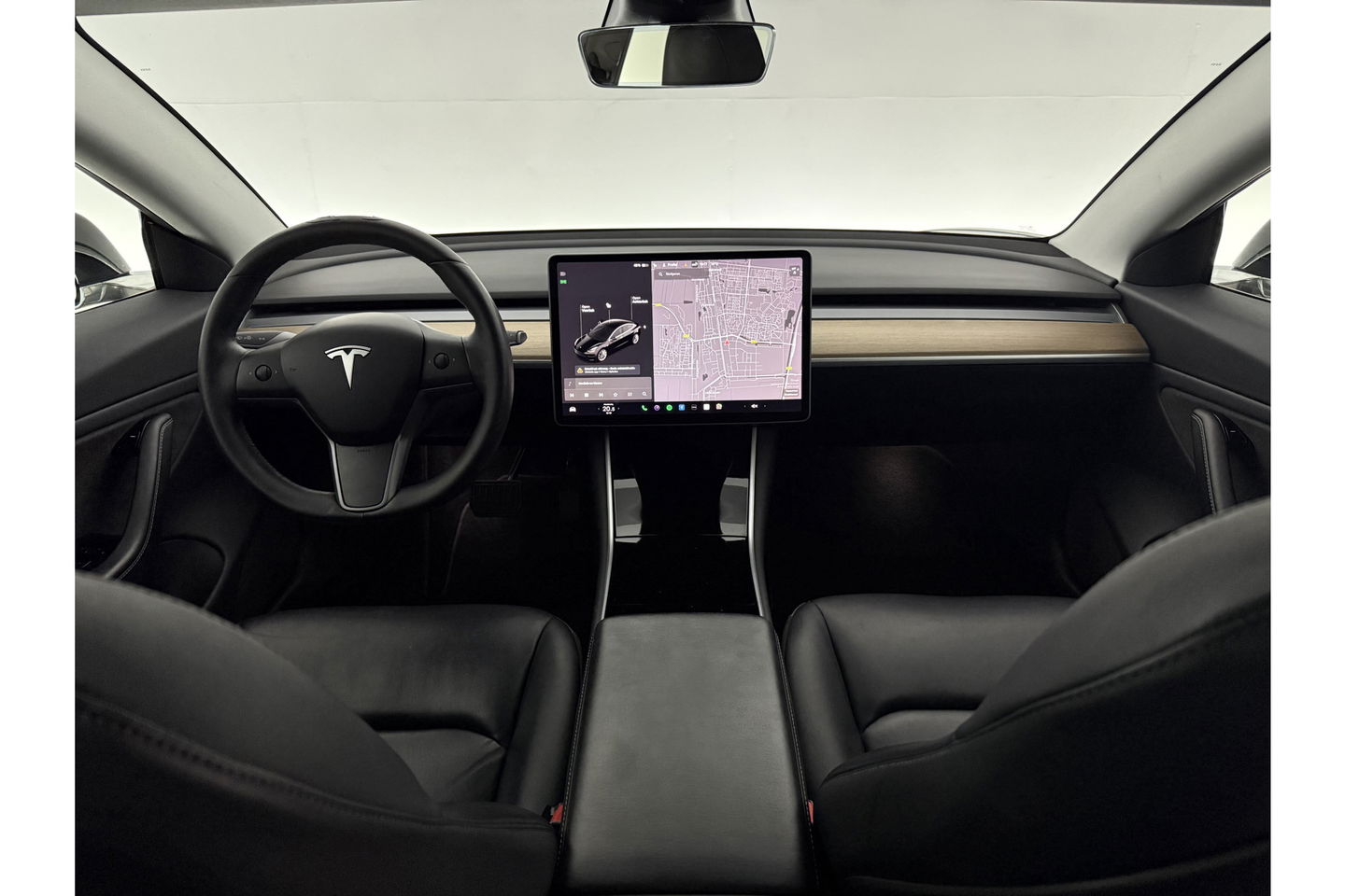 Tesla Model 3 Long Range AWD 75 kWh 360Camera 351PK Autopilot Pano Memory LED Cruise Clima 19"LMV Navi PDC Stoelverwarming