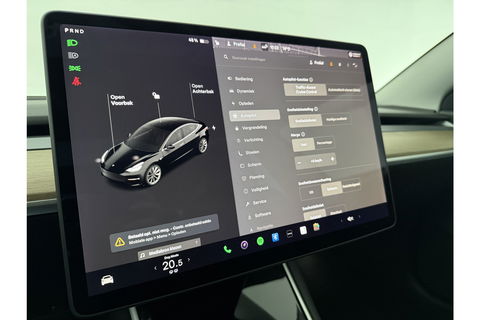 Tesla Model 3 Long Range AWD 75 kWh 360Camera 351PK Autopilot Pano Memory LED Cruise Clima 19"LMV Navi PDC Stoelverwarming