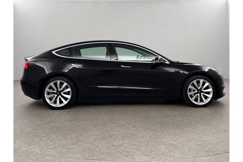 Tesla Model 3 Long Range AWD 75 kWh 360Camera 351PK Autopilot Pano Memory LED Cruise Clima 19"LMV Navi PDC Stoelverwarming