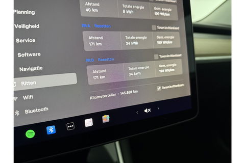 Tesla Model 3 Long Range AWD 75 kWh 360Camera 351PK Autopilot Pano Memory LED Cruise Clima 19"LMV Navi PDC Stoelverwarming
