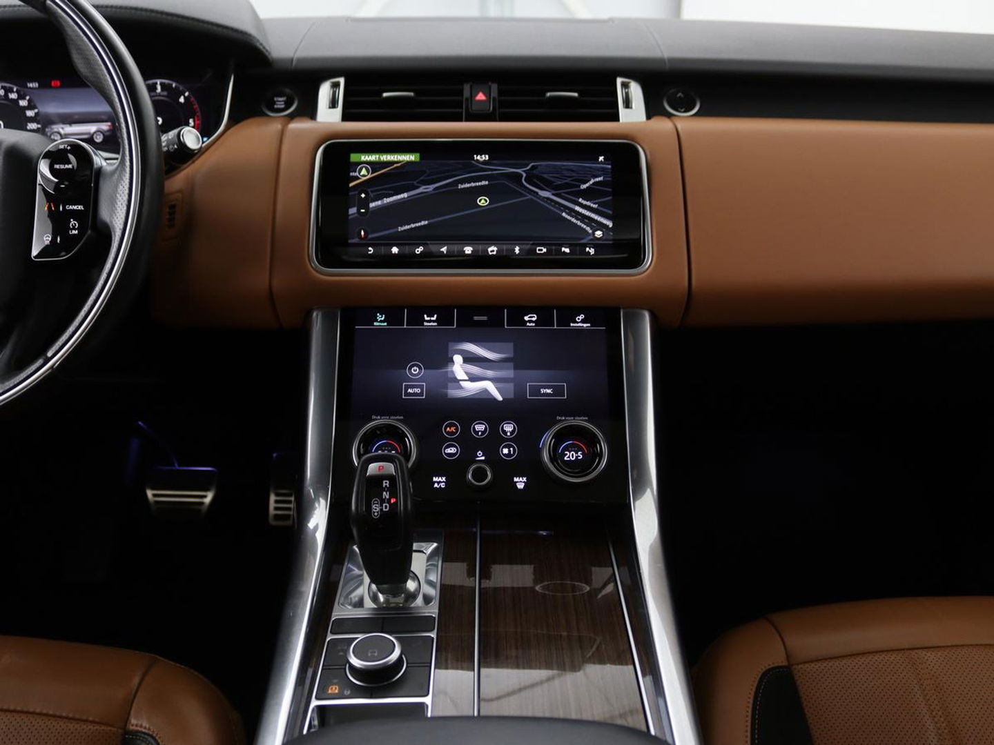 Land Rover Range Rover Sport 3.0 SDV6 HSE Dynamic | Panoramadak | Stoelventilatie | Head-Up | 360 camera | Meridian Sound | Carplay | Matrix LED | Keyless | Stuurverwarming | Dodehoek detectie | Navigatie