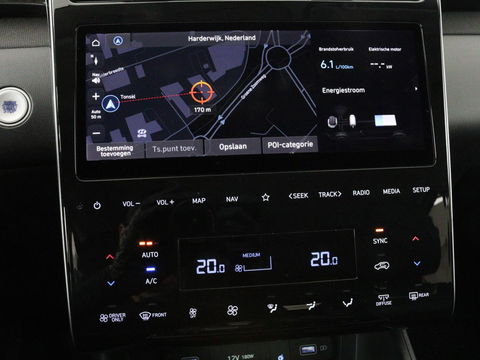 Hyundai Tucson 1.6 T-GDI HEV Premium | Leder | Stoelventilatie | Adaptive cruise | 360 camera | Carplay | Stuurverwarming | Memory | Navigatie | Full LED