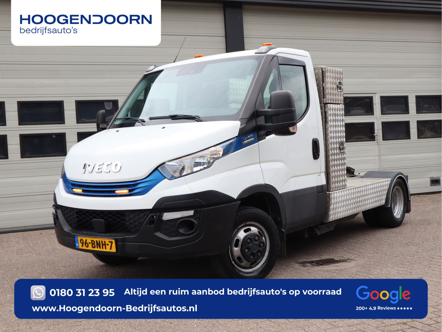 Iveco Daily 50C14 Hi-Matic Euro 6 - CNG Aardgas - BE-Trekker