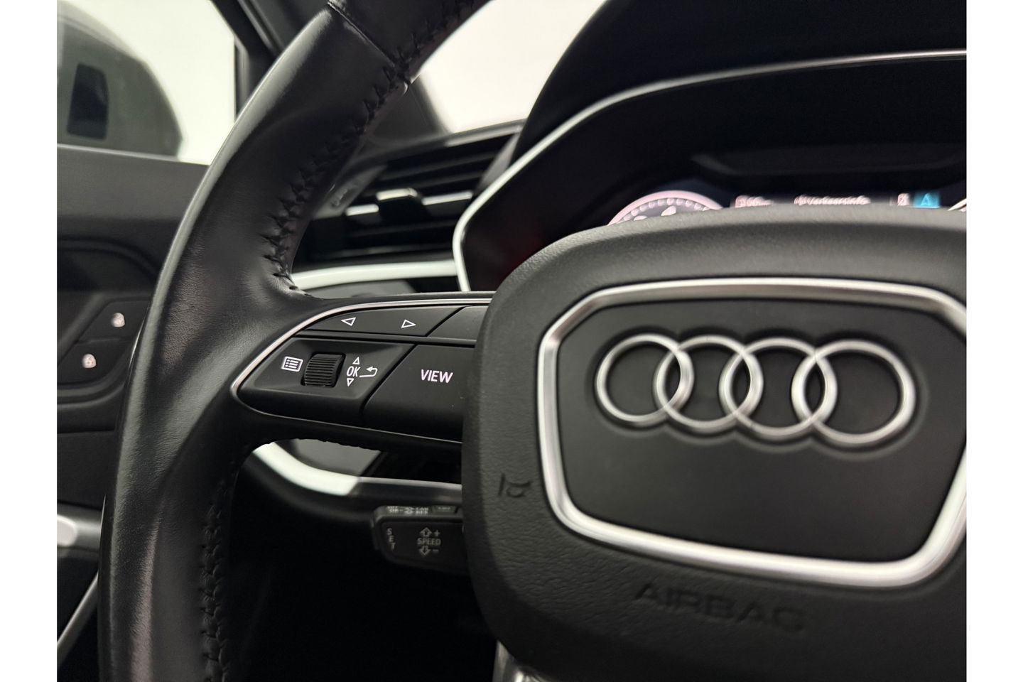 Audi Q3 35 TFSI 150PK Pano Trekhaak Sfeer LED Virtual Carplay Camera Clima Cruise Navi PDC 19''LMV