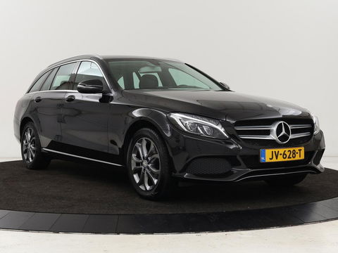 Mercedes-Benz C-Klasse 180 Avantgarde | Half leder | Adaptief LED | Trekhaak | Navigatie | Climate control | Park Assist | Cruise control | Bluetooth