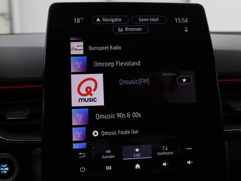 Renault Arkana 1.6 E-Tech Hybrid 145 R.S. Line | Leder/Alcantara | Stoel & stuurverwarming | Adaptive cruise | Camera | BOSE Sound | Carplay | Sfeerverlichting | Full LED | Keyless | Navigatie | Climate control