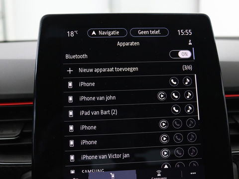 Renault Arkana 1.6 E-Tech Hybrid 145 R.S. Line | Leder/Alcantara | Stoel & stuurverwarming | Adaptive cruise | Camera | BOSE Sound | Carplay | Sfeerverlichting | Full LED | Keyless | Navigatie | Climate control