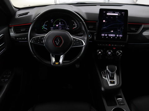 Renault Arkana 1.6 E-Tech Hybrid 145 R.S. Line | Leder/Alcantara | Stoel & stuurverwarming | Adaptive cruise | Camera | BOSE Sound | Carplay | Sfeerverlichting | Full LED | Keyless | Navigatie | Climate control