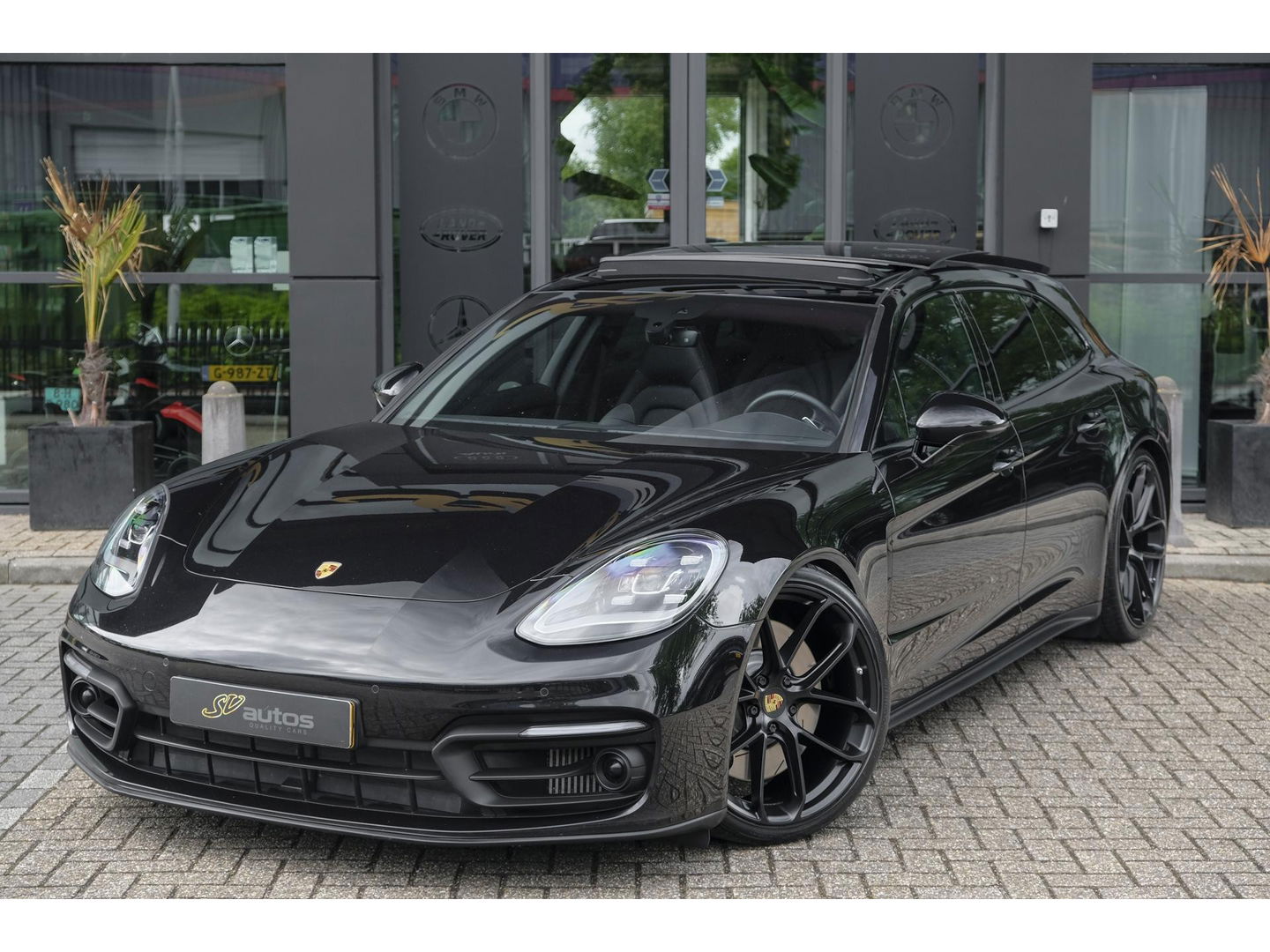 Porsche Panamera Sport Turismo 2.9 4S 560pk E-Hybrid Facelift Panoramadak *BTW* Luchtvering Softclose Bose 21" LMV Camera