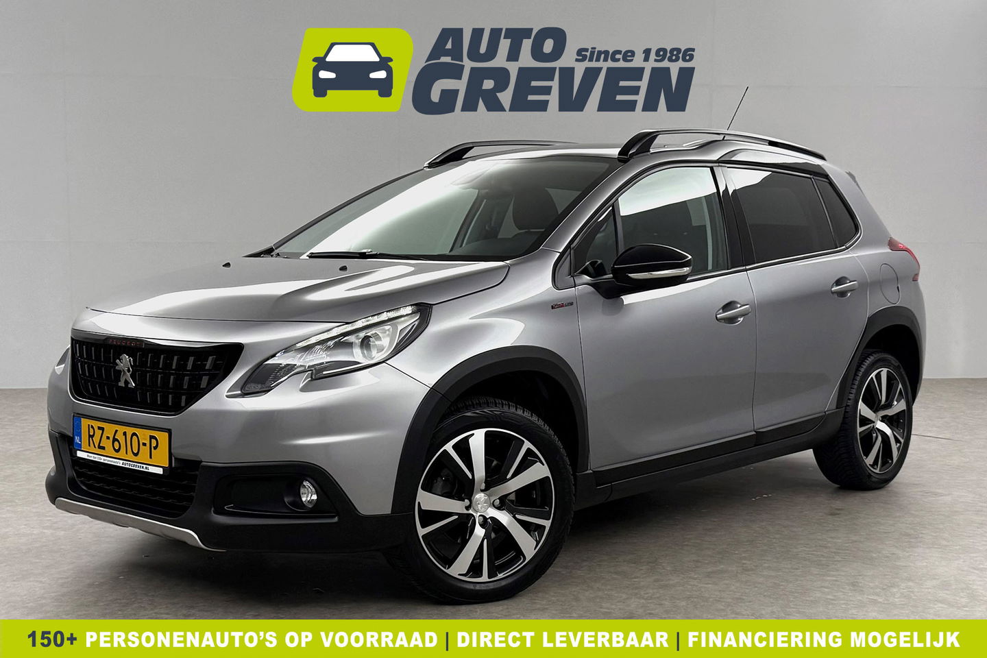 Peugeot 2008 1.2 110PK PureTech GT-Line Sfeerverl. Camera Carplay LED Pano Trekhaak Clima Cruise Navi PDC 17''LMV